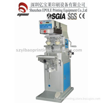 One Color Two Heads Pad Printer